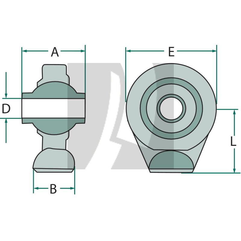 Kugelgelenk Oberlenker 51 mm