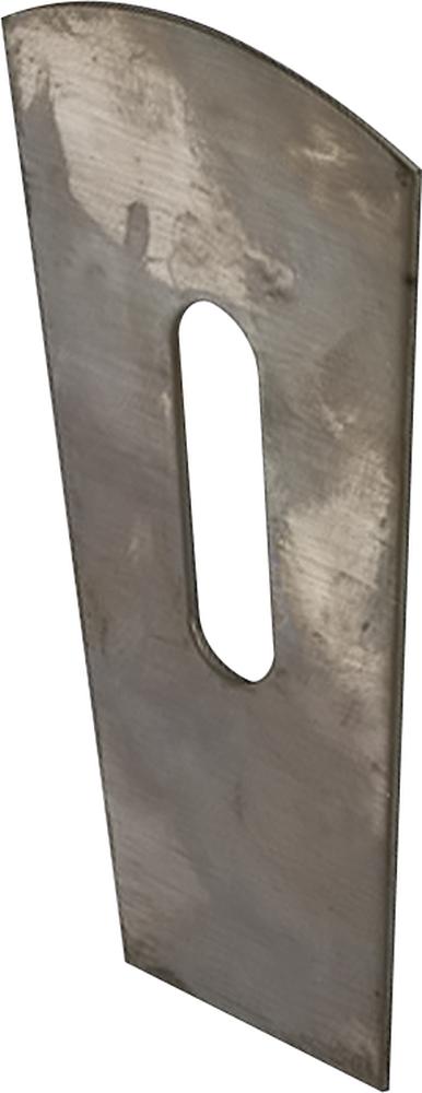 Abstreiferblech für Packerwalzen 140 x 48 mm, passend für Kuhn und Nodet