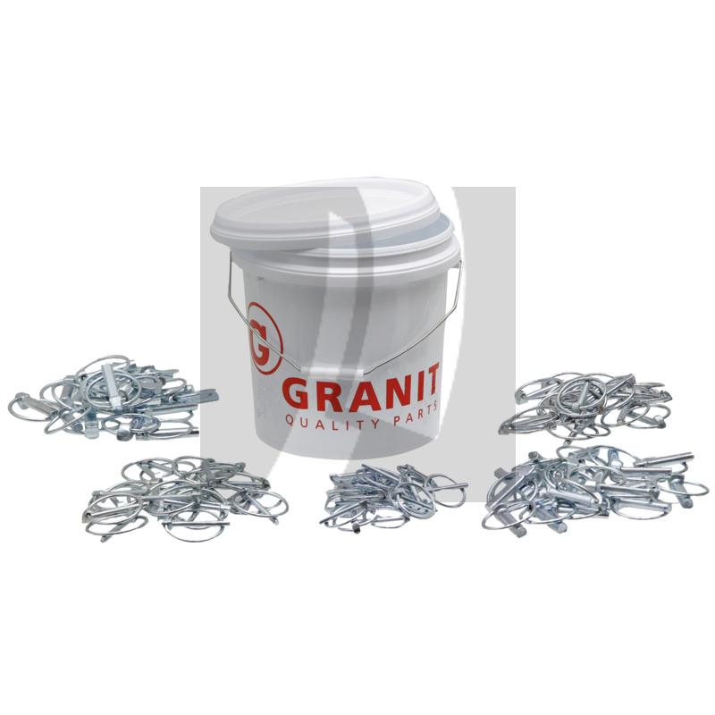 Klappstecker-Satz verzinkt Klappstecker-Satz verzinkt