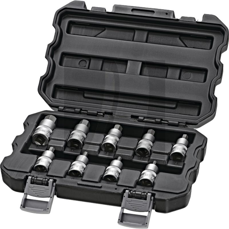1/2" Bit-Stecknuss-Satz, Innensechskant