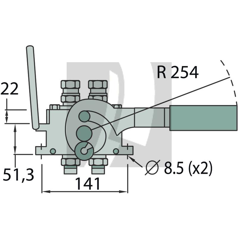 PB06 Muffe IG 2x 1/2" BSP DN10
