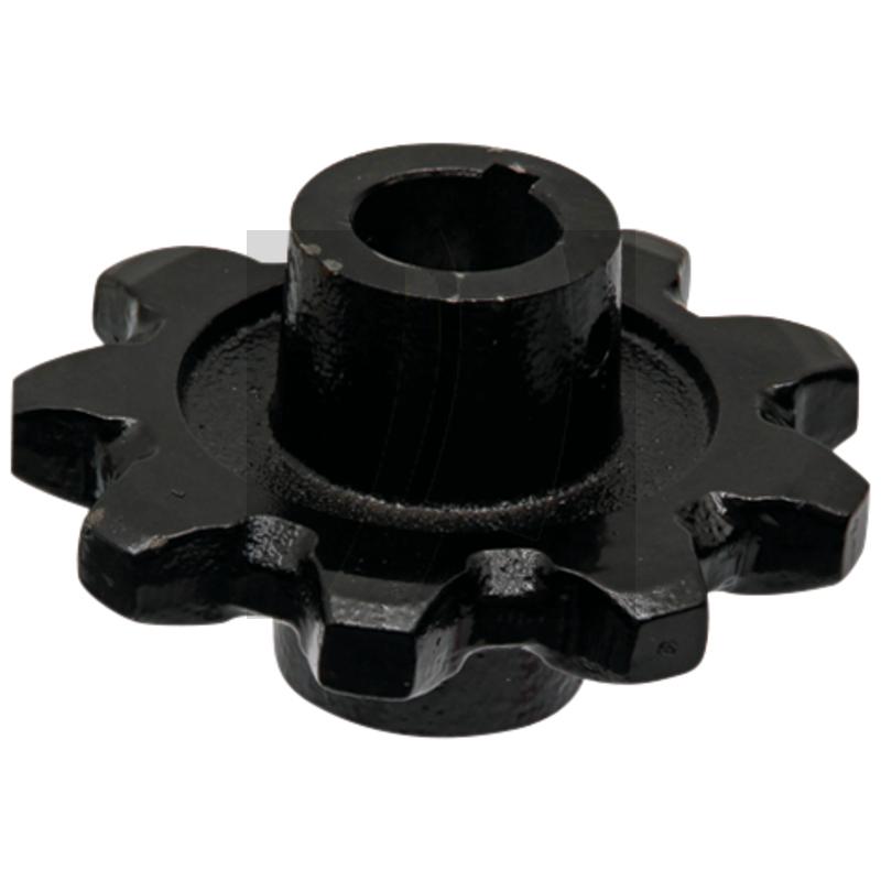Kettenrad oben und unten, Innen-Ø = 30 mm, 9 Zähne, Korntank und Überkehr New Holland Kettenrad oben und unten, Innen-Ø = 30 mm, 9 Zähne, Korntank und Überkehr New Holland