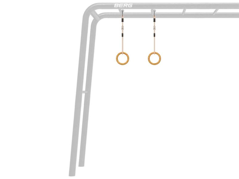 BERG Turnringe aus Holz für PlayBase