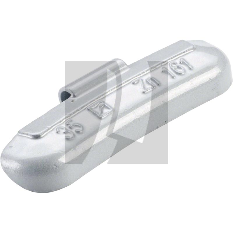 Schlaggewicht PKW Typ161 35g Zink, VPE 50