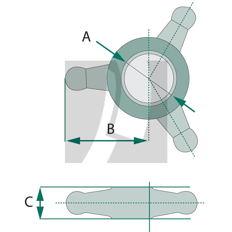 Kontermutter M30 x 3,5 mm