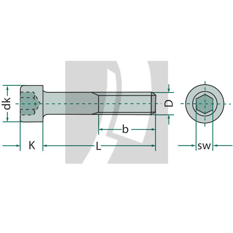 Zylinderschraube VA M5x75 DIN 912 Zylinderschraube VA M5x75 DIN 912