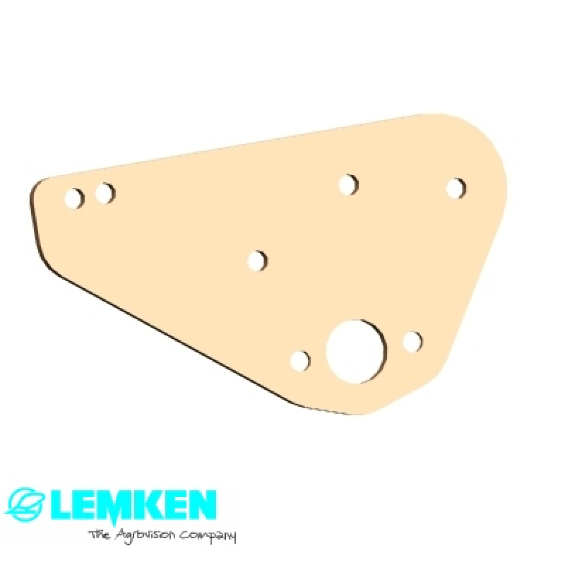 Lagerplatte D60 12x260x430 LI